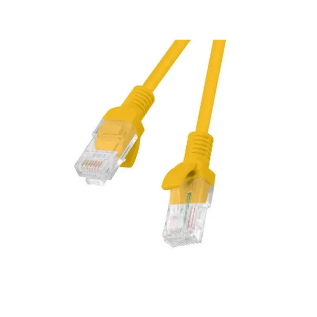 Кабел Lanberg patch cord CAT.5E 0.25m orange