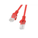 Кабел Lanberg patch cord CAT.5E 0.25m red