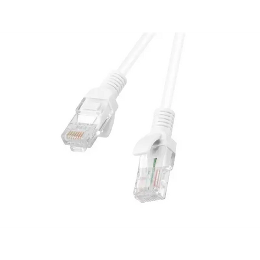 Кабел Lanberg patch cord CAT.5E 0.25m white