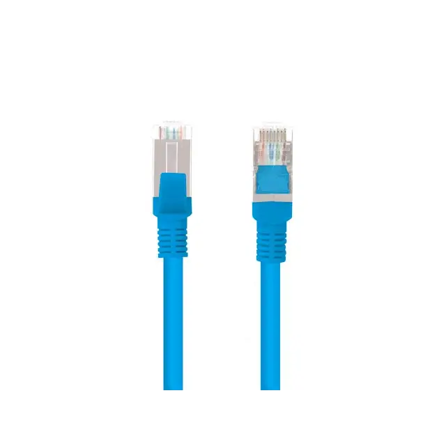 Кабел Lanberg patch cord CAT.5E FTP 0.25m blue