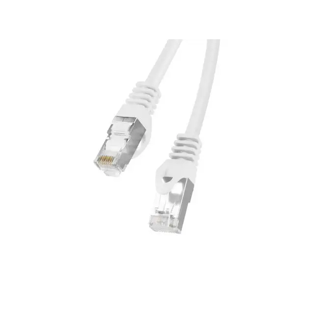 Кабел Lanberg patch cord CAT.5E FTP 0.25m white