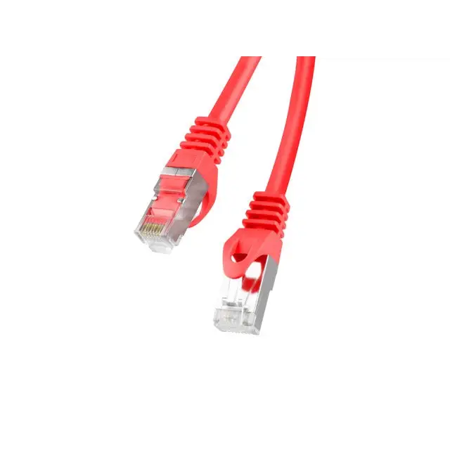 Кабел Lanberg patch cord CAT.5E FTP 10m red