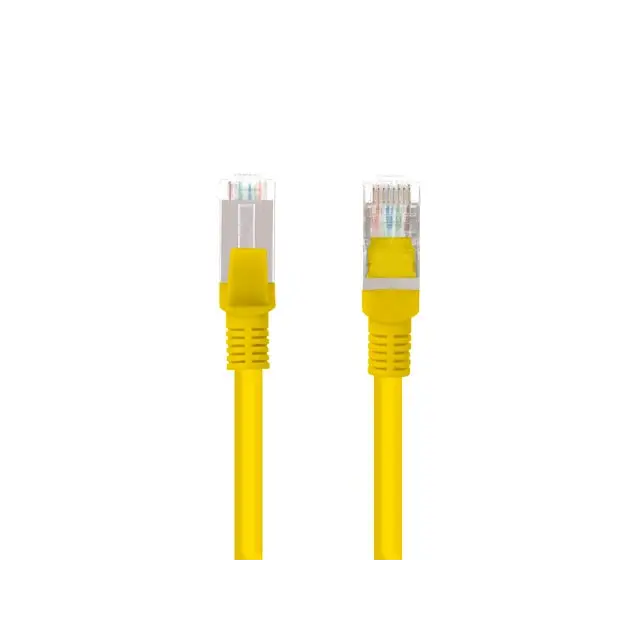 Кабел Lanberg patch cord CAT.5E FTP 15m yellow