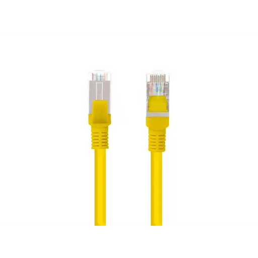 Кабел Lanberg patch cord CAT.5E FTP 1m yellow