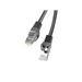 Кабел Lanberg patch cord CAT.5E FTP 20m black