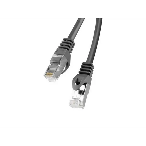 Кабел Lanberg patch cord CAT.6 FTP 0.25m black