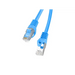 Кабел Lanberg patch cord CAT.6 FTP 0.25m blue