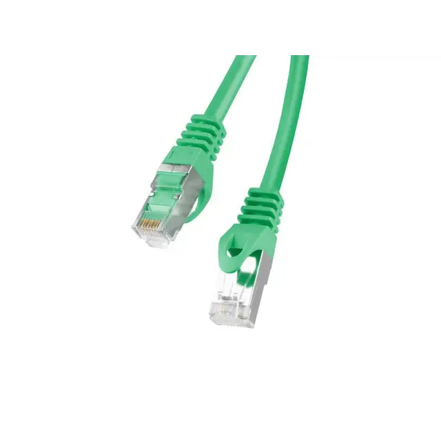 Кабел Lanberg patch cord CAT.6 FTP 0.25m green