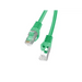 Кабел Lanberg patch cord CAT.6 FTP 0.25m green