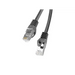 Кабел Lanberg patch cord CAT.6 FTP 20m black