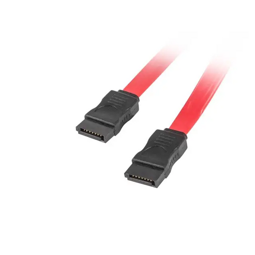 Кабел Lanberg SATA DATA III (6GB/S) F/F cable 100cm red