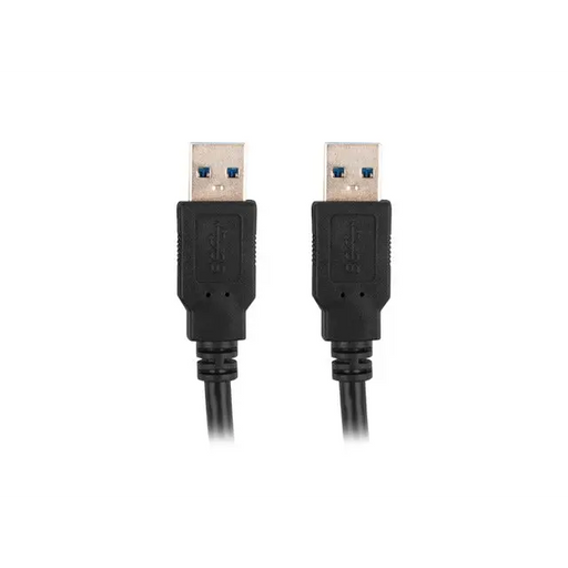 Кабел Lanberg USB-A M/M 3.0 cable 1m