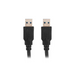 Кабел Lanberg USB-A M/M 3.0 cable 1m