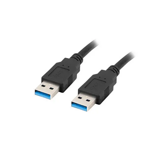 Кабел Lanberg USB-A M/M 3.0 cable 1m