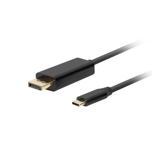 Кабел Lanberg USB-C (M) -> display port (M) cable 1.8m