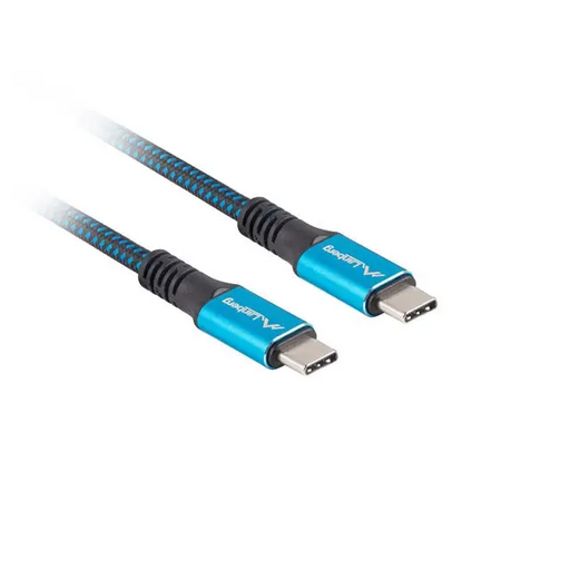 Кабел Lanberg USB-C M/M 4.0 cable 1.2m 100W 8K 30HZ