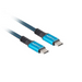 Кабел Lanberg USB-C M/M 4.0 cable 1.2m 100W 8K 30HZ