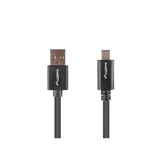 Кабел Lanberg USB-C(M) -> USB-A(M) 2.0 cable 1.8m QC 3.0 BOX