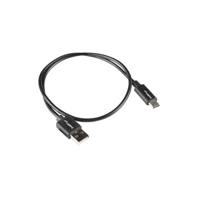 Кабел Lanberg USB-C(M) -> USB-A(M) 2.0 cable 1m QC