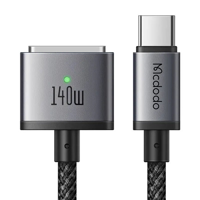 Кабел Mcdodo CA-1470 USB-C / Magsafe 3 PD 140W 2m черен