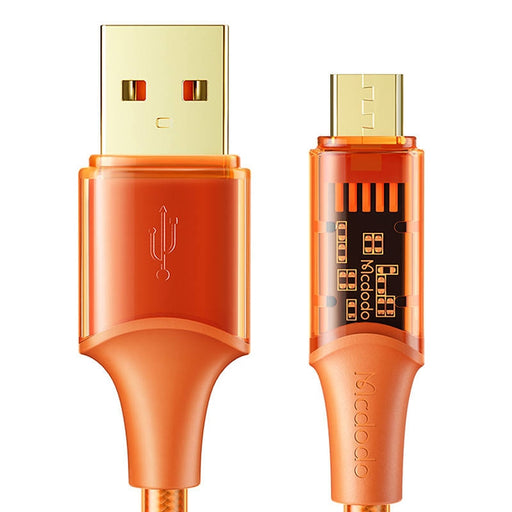 Кабел Mcdodo CA-2102 USB към MicroUSB 1.8m оранжев