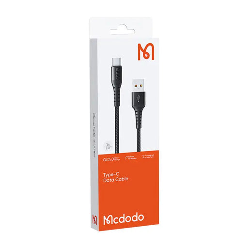 Кабел Mcdodo CA-2273 USB-A / USB-C 60W 3m черен