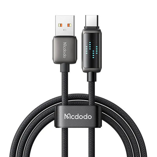 Кабел Mcdodo CA-2350 USB-A / USB-C 6A LED display 1.2m