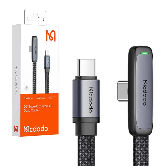 Кабел Mcdodo CA-3361 USB-C към USB-C 65W 1.8m (black)