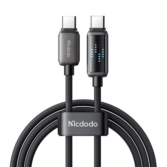 Кабел Mcdodo CA-4250 USB-C / USB-C 100W LED display 1.2m