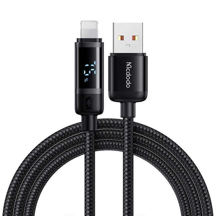 Кабел Mcdodo CA-5000 USB-A към Lightning 1.2m черен