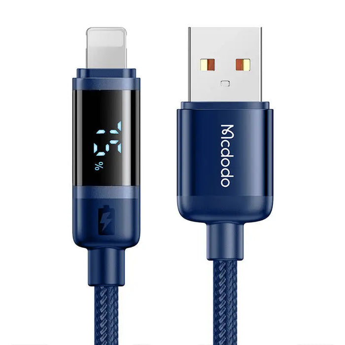 Кабел Mcdodo CA-5001 USB-A / Lightning 100W 1.2m син