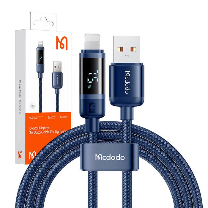 Кабел Mcdodo CA-5001 USB-A / Lightning 100W 1.2m син