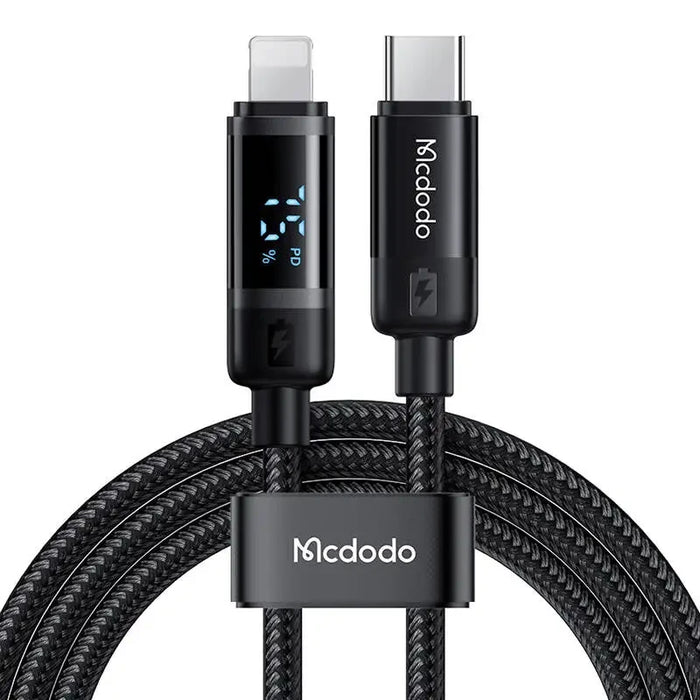 Кабел Mcdodo CA-5210 USB-C към Lightning 36W 1.2m черен