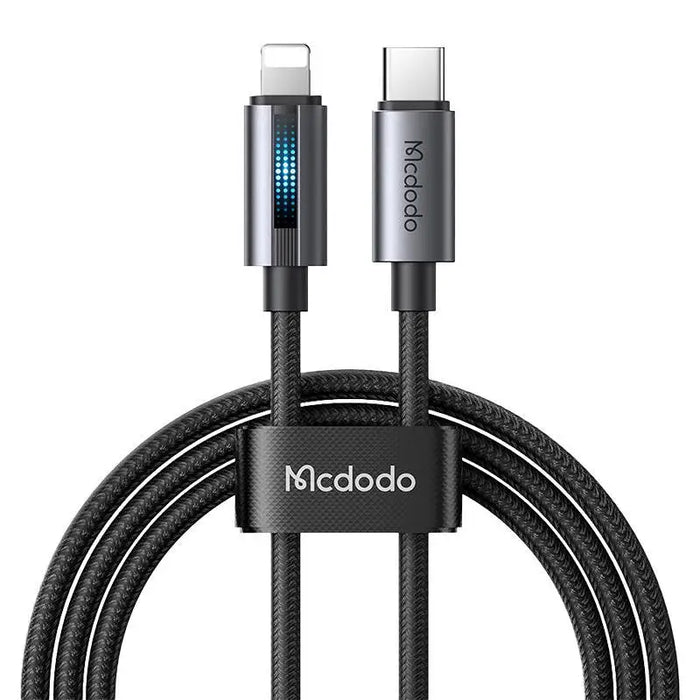 Кабел Mcdodo CA-5710 USB-C / Lightning 36W 1.2m черен