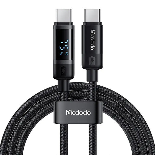 Кабел Mcdodo CA-5780 USB-C / USB-C 60W 1.2m черен