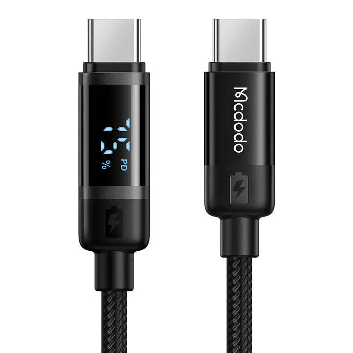 Кабел Mcdodo CA-5780 USB-C / USB-C 60W 1.2m черен