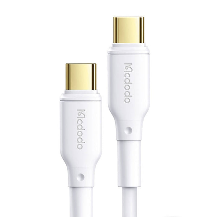 Кабел Mcdodo CA-8350 USB-C към USB-C 100W 1.2m бял