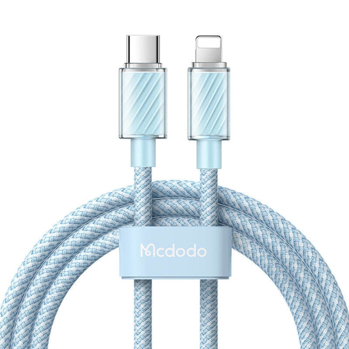 Кабел McdodoCA-3664 USB-C към Lightning 36W 2m син