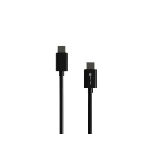 Кабел Natec USB-C(M) -> USB-C (M) 2.0 cable 1m pd 100w Black