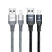 Кабел Remax Durable Nylon USB към Lightning с LED