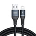 Кабел Remax Durable Nylon USB към Lightning с LED