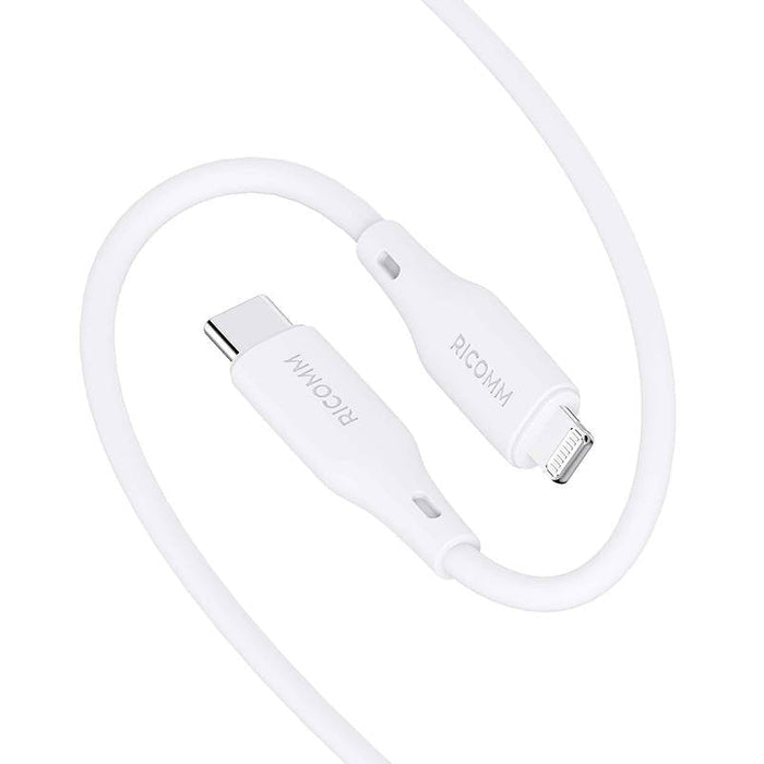 Кабел Ricomm RLS007CLW USB-C към Lightning 2.1m