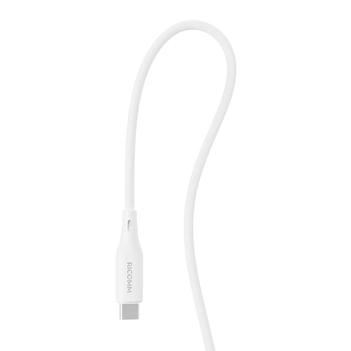 Кабел Ricomm RLS307CCW USB-C към USB-C 2.1m