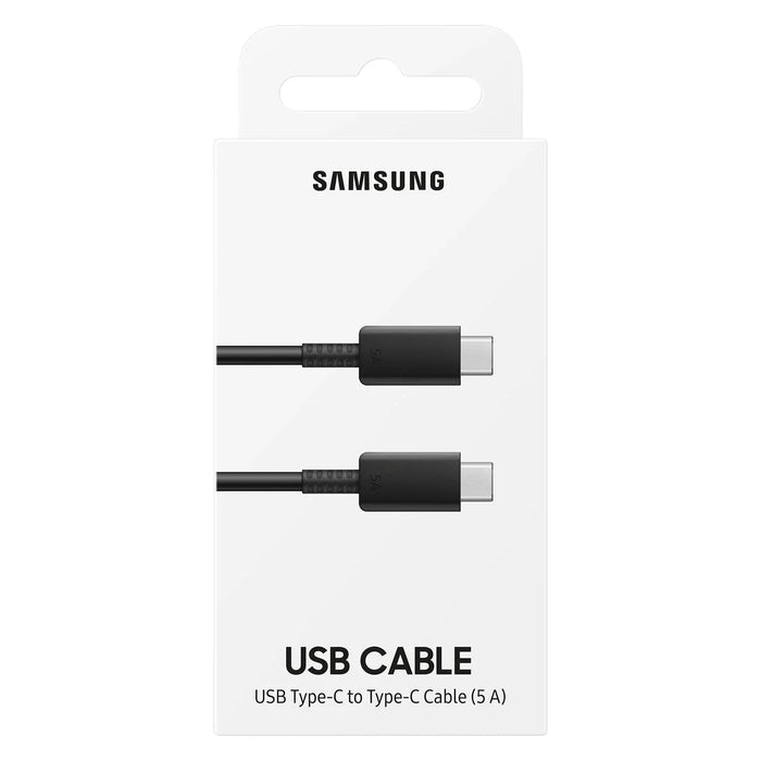 Кабел Samsung USB-C 480Mbps 5A 1m черен (EP-DN975BBEGWW)