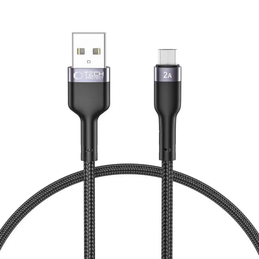 Кабел Tech-Protect UltraBoost 2 micro USB / USB-A 2.4A