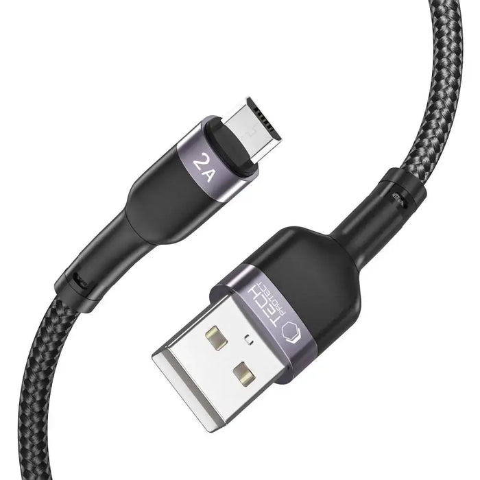 Кабел Tech-Protect UltraBoost 2 micro USB / USB-A 2.4A