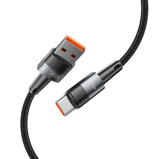 Кабел Tech-Protect UltraBoost USB-C към USB-C 66W 6A 1m сив