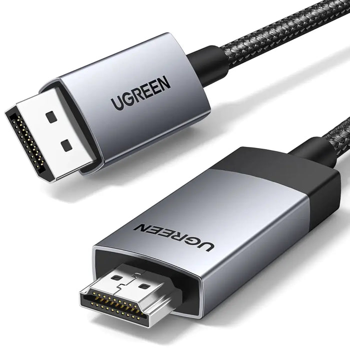 Кабел Ugreen DP119 DisplayPort към HDMI 4K 60Hz 1m сив