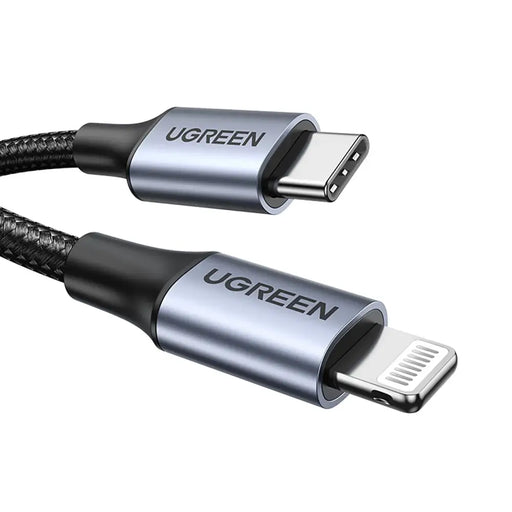 Кабел Ugreen US304 Lightning / USB-C 2.0 MFi 1 метър сив