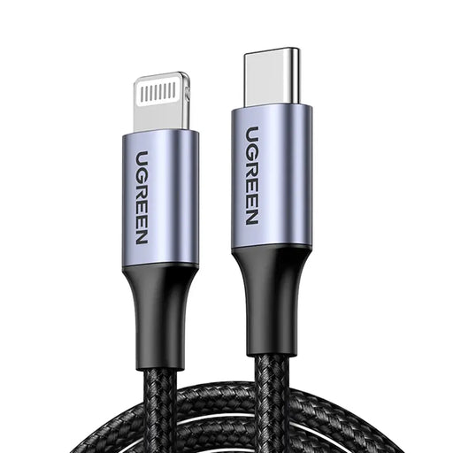 Кабел Ugreen US304 Lightning / USB-C 2.0 MFi 1 метър сив